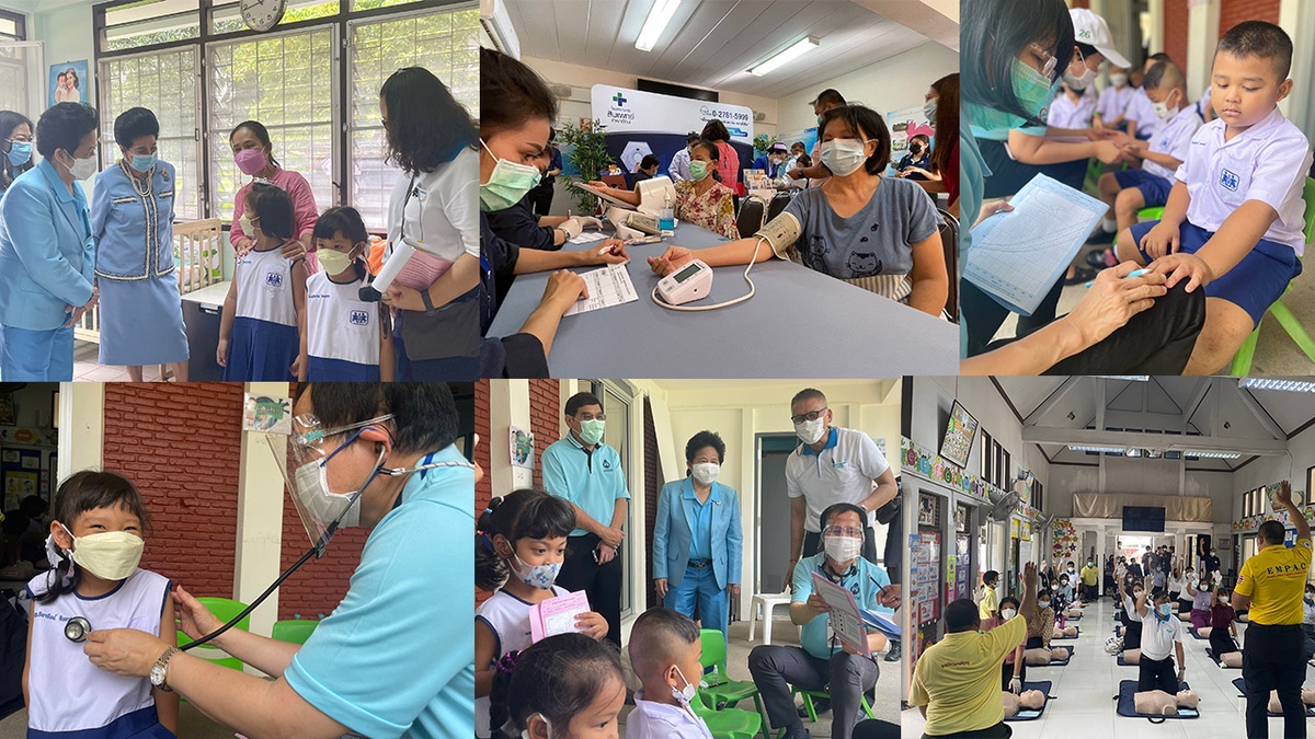 ศาลยุติธรรมและแพทย์อาสาร่วมใจ สนับสนุนการตรวจสุขภาพเด็กๆ ในมูลนิธิเด็กโสสะฯ บางปู ดูแลและพัฒนาเด็กไทย