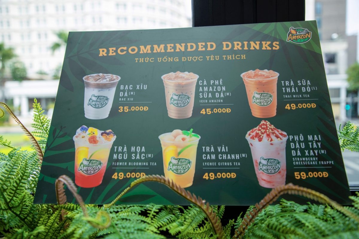 Cafe Amazon expands its business in Vietnam, launching the 14th branch in Ho Chi Minh City