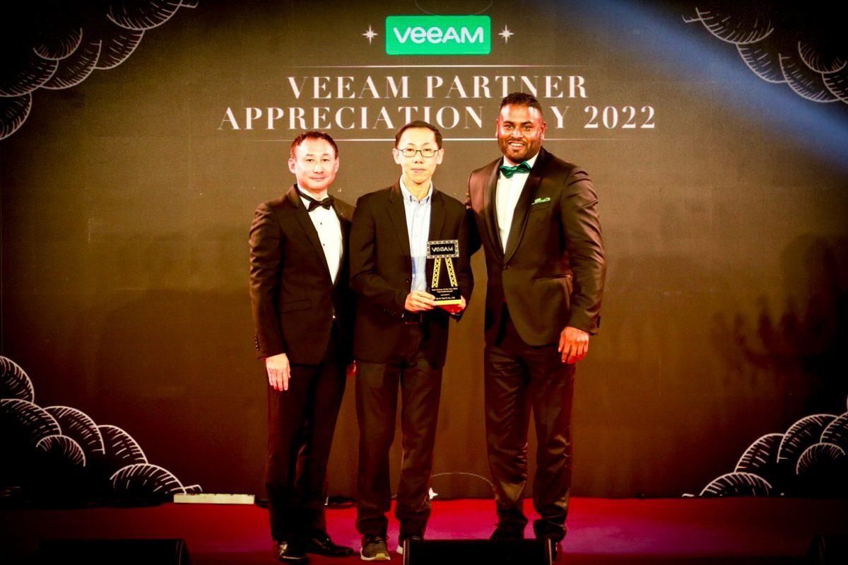 ยิบอินซอย คว้า 2 รางวัลใหญ่จากวีม ซอฟต์แวร์ ในงาน Veeam Partner Appreciation Day 2022 