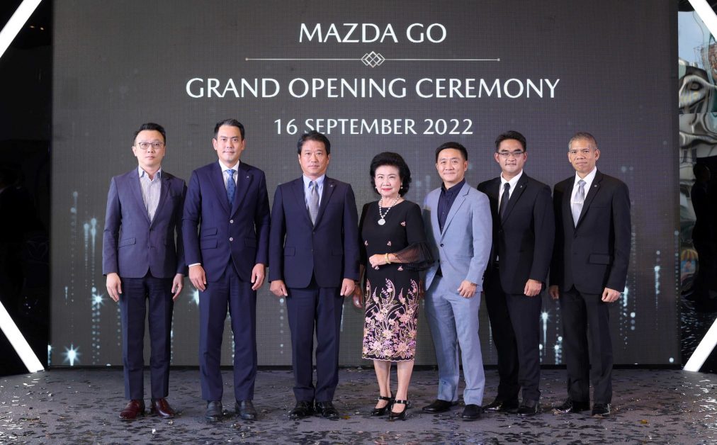 Mazda in cooperation with Krungthai Group invests 300 Million Baht to open new showroom and service center for delivering premium service