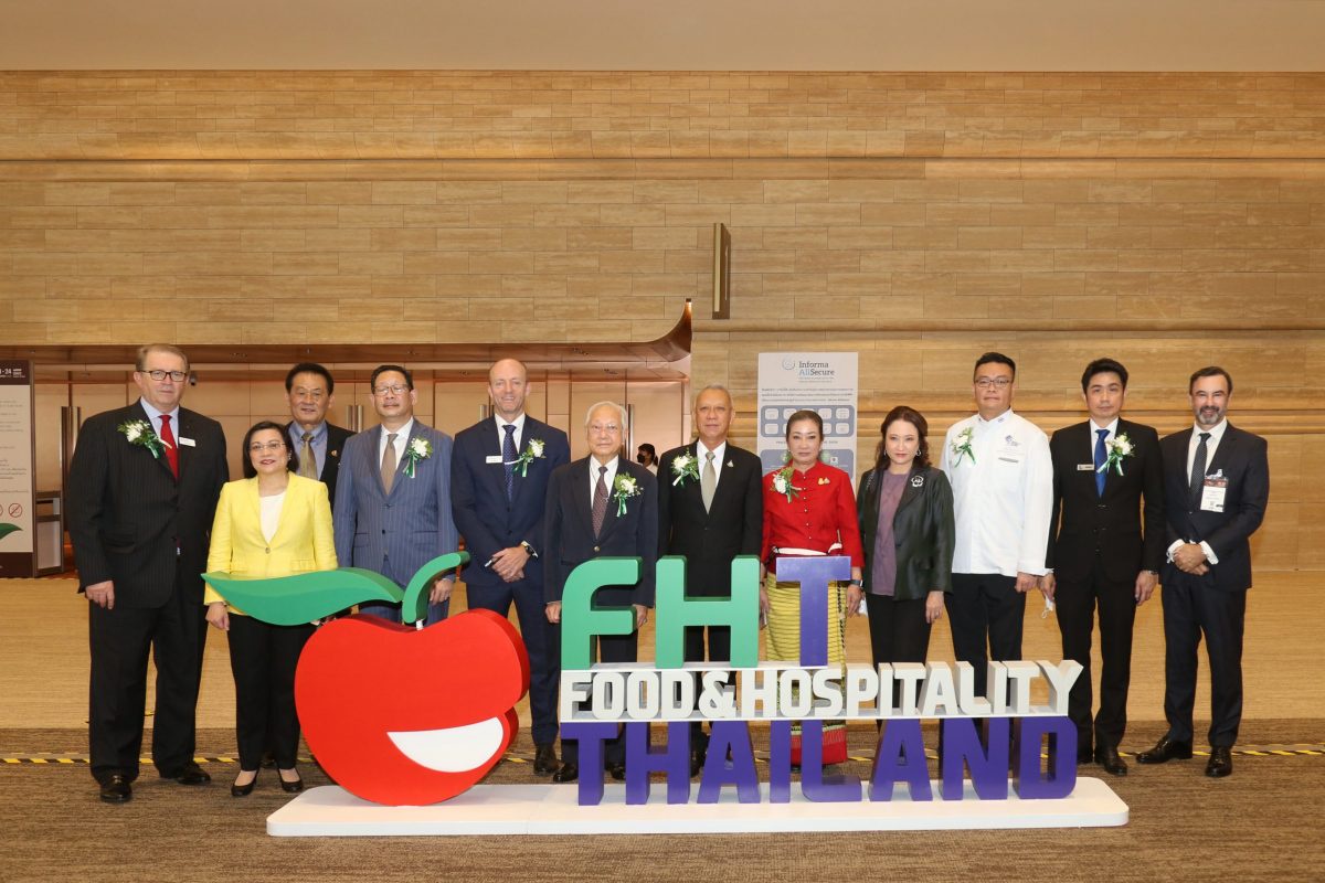 Food Hospitality Thailand 2022 เปิดงานยิ่งใหญ่ ภาครัฐ องค์กรธุรกิจ เอกชน จับมือขับเคลื่อนอุตสาหกรรมท่องเที่ยว โรงแรม ร้านอาหาร