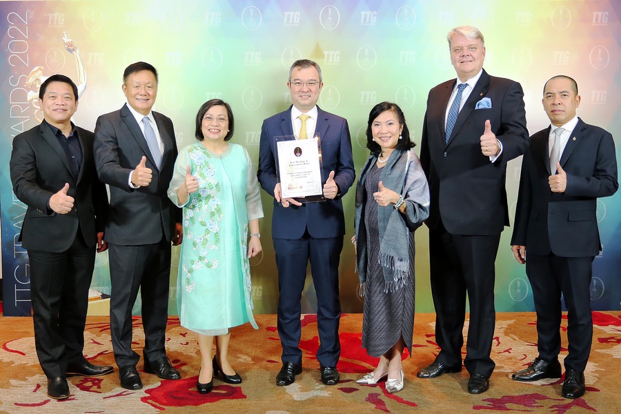 Centara Grand Bangkok Convention Centre at CentralWorld wins TTG's Best Meetings and Conventions Hotel Award