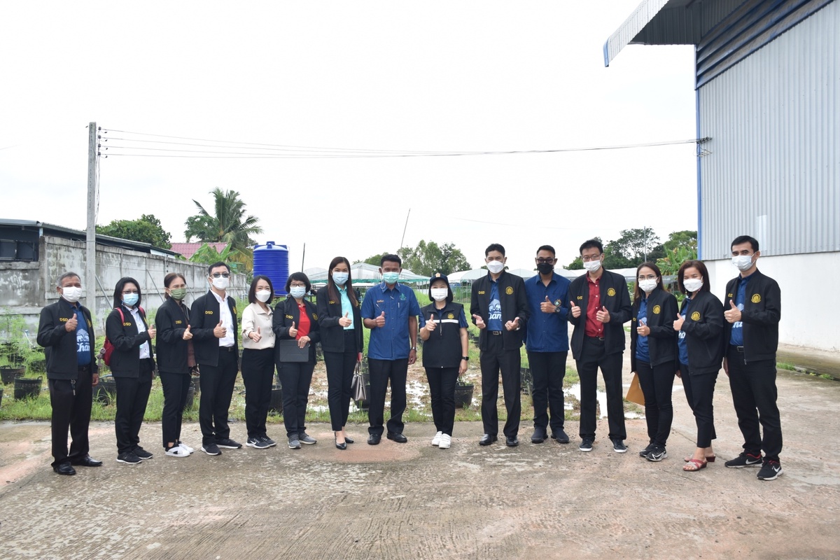 โรงเรือนต้นแบบในโครงการศูนย์เรียนรู้โรงเรือนเกษตรแม่นยำ