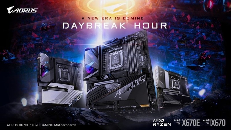 GIGABYTE เปิดตัวเมนบอร์ด AMD X670 สี่รุ่นสำหรับโปรเซสเซอร์ Ryzen 7000 ตัวใหม่