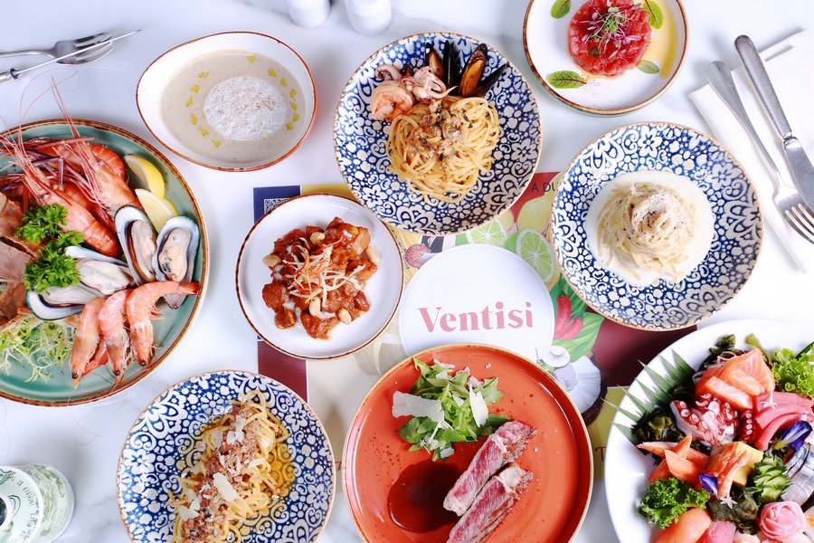 Discover Bangkok's Most Stylish Sunday brunch in Bangkok at Ventisi restaurant