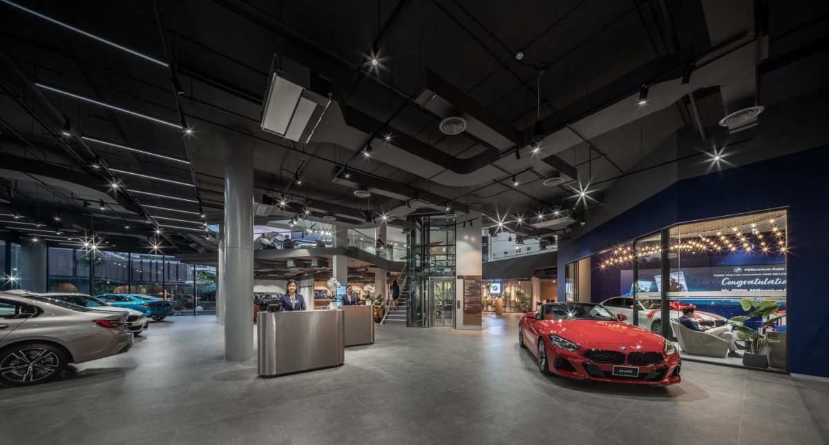 BMW Millennium Auto เผยโฉมแฟลกชิปโชว์รูมใหม่ ในแนวคิด 'Retail Next' ชูดีไซน์ คอนเซ็ปต์ เชื่อมโยงงานออกแบบ ผสานความสุนทรีย์