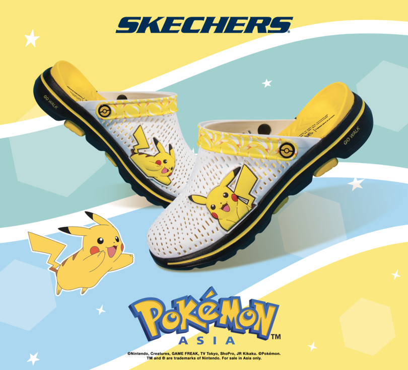 Skechers ปลดล็อกสังเวียนแห่งการไล่ล่าโปเกมอน เปิดตัว Skechers Pokemon Collection เอาใจสาวกพิคาชู