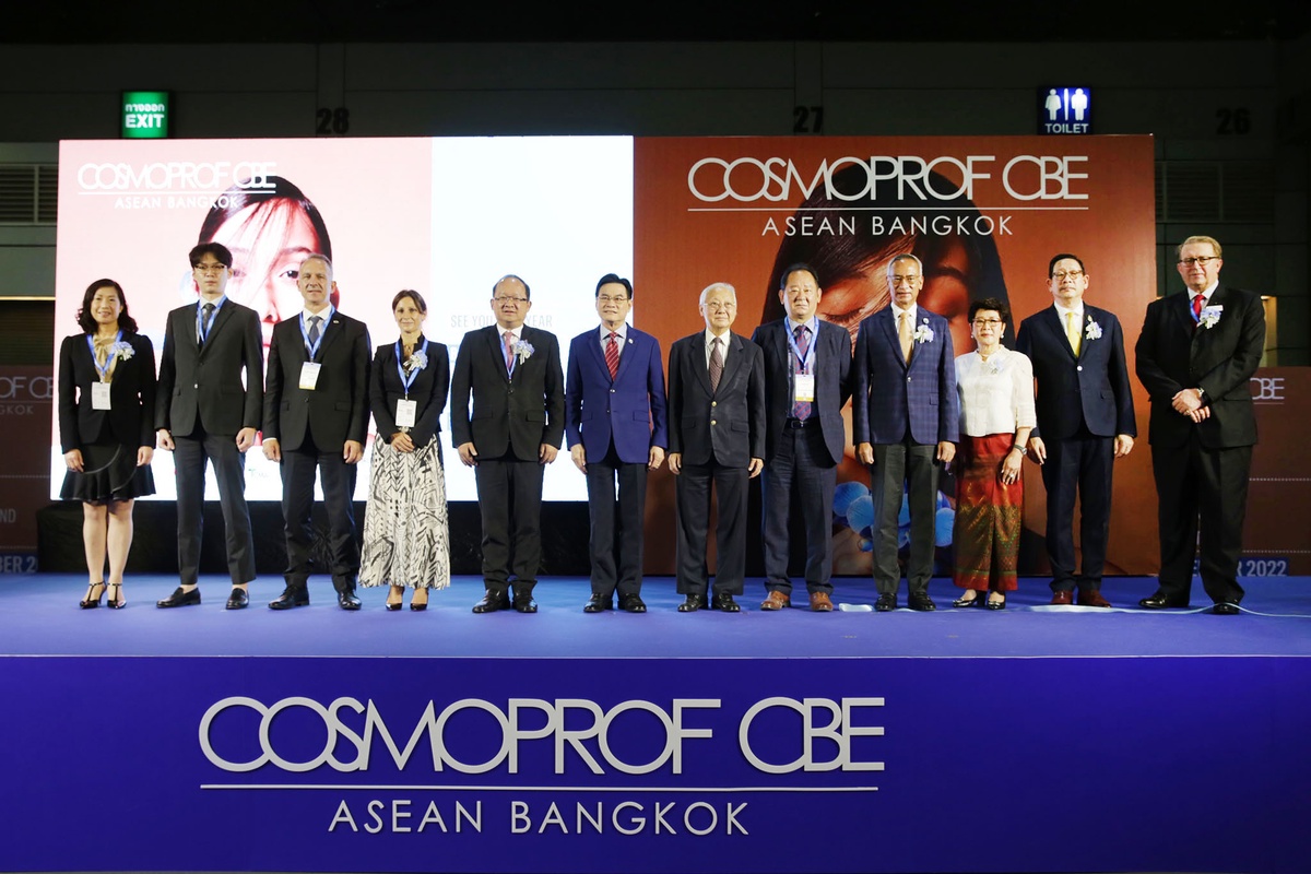 งานแสดงสินค้าเพื่อธุรกิจความงามระดับโลก คอสโมพรอฟ ซีบีอี อาเซียน ครั้งแรกในประเทศไทย