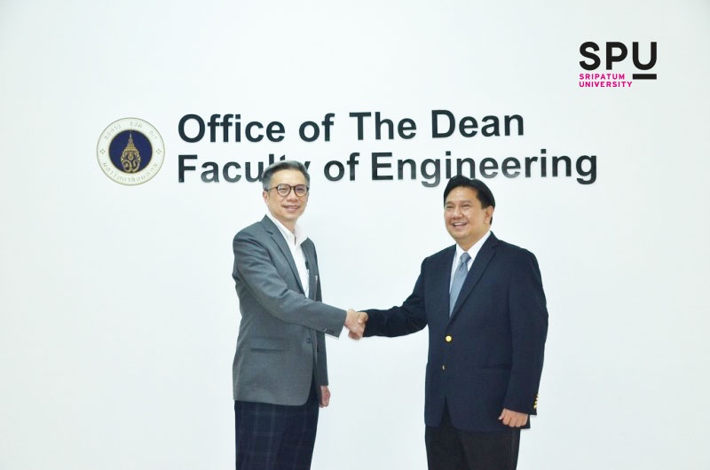 คณบดีคณะวิศวกรรมศาสตร์ SPU รับมอบงานตำแหน่งประธานสภาคณบดีคณะวิศวกรรมศาสตร์แห่งประเทศไทย สมัยที่ 45