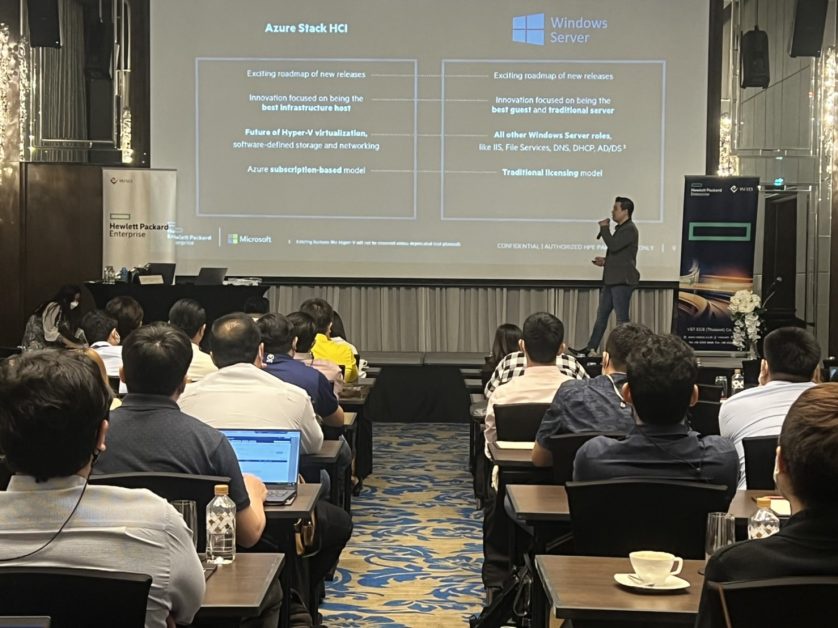 VST ECS (Thailand) together with HPE held a seminar on Beyond your imagination with HPE