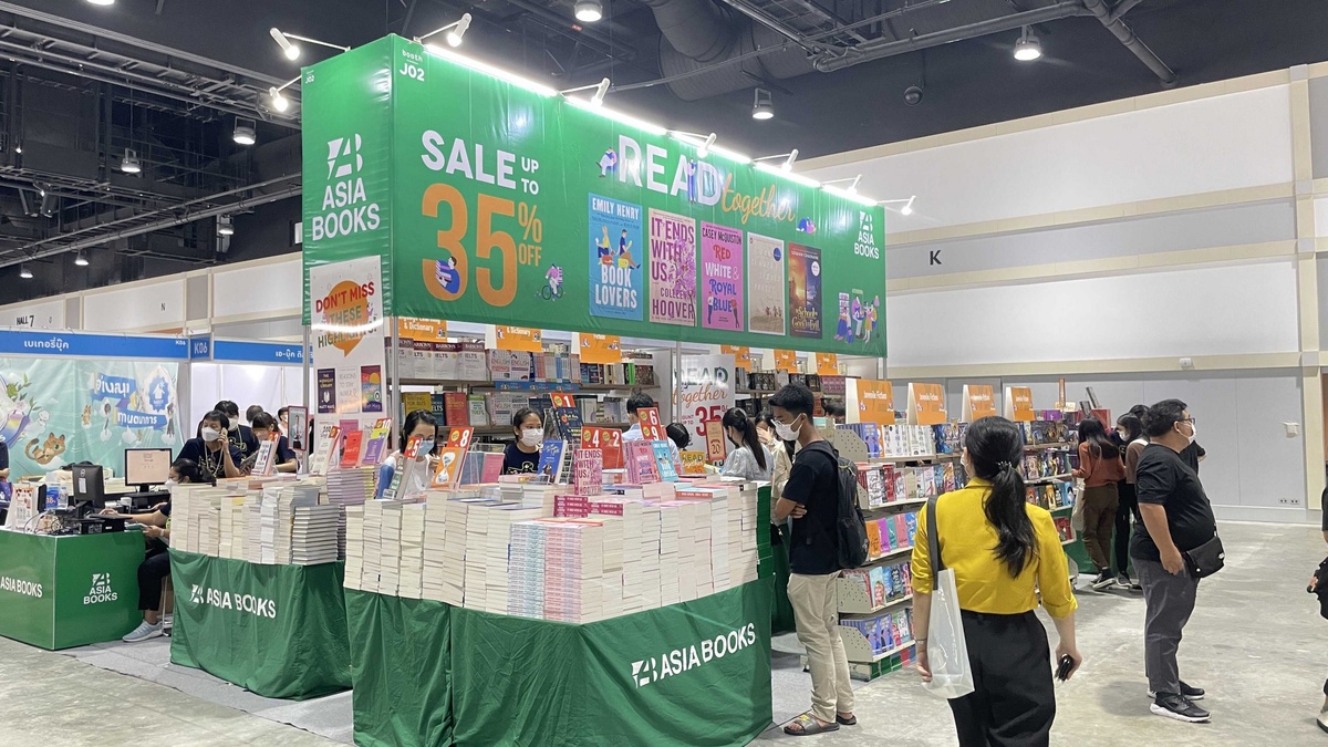 ห้ามพลาด! เอเชียบุ๊คจัดหนัก ลดสูงสุด 35% ในงานมหกรรมหนังสือระดับชาติครั้งที่ 27 Book Expo Thailand 2022 ยกทัพจัดเต็ม หนังสือภาษาอังกฤษดีๆ ที่อยากให้ทุกคนได้อ่าน