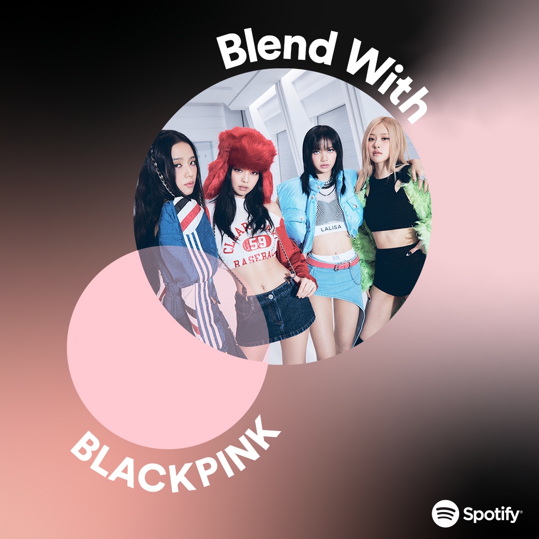 Spotify announces NEW artist Blend playlist with BLACKPINK