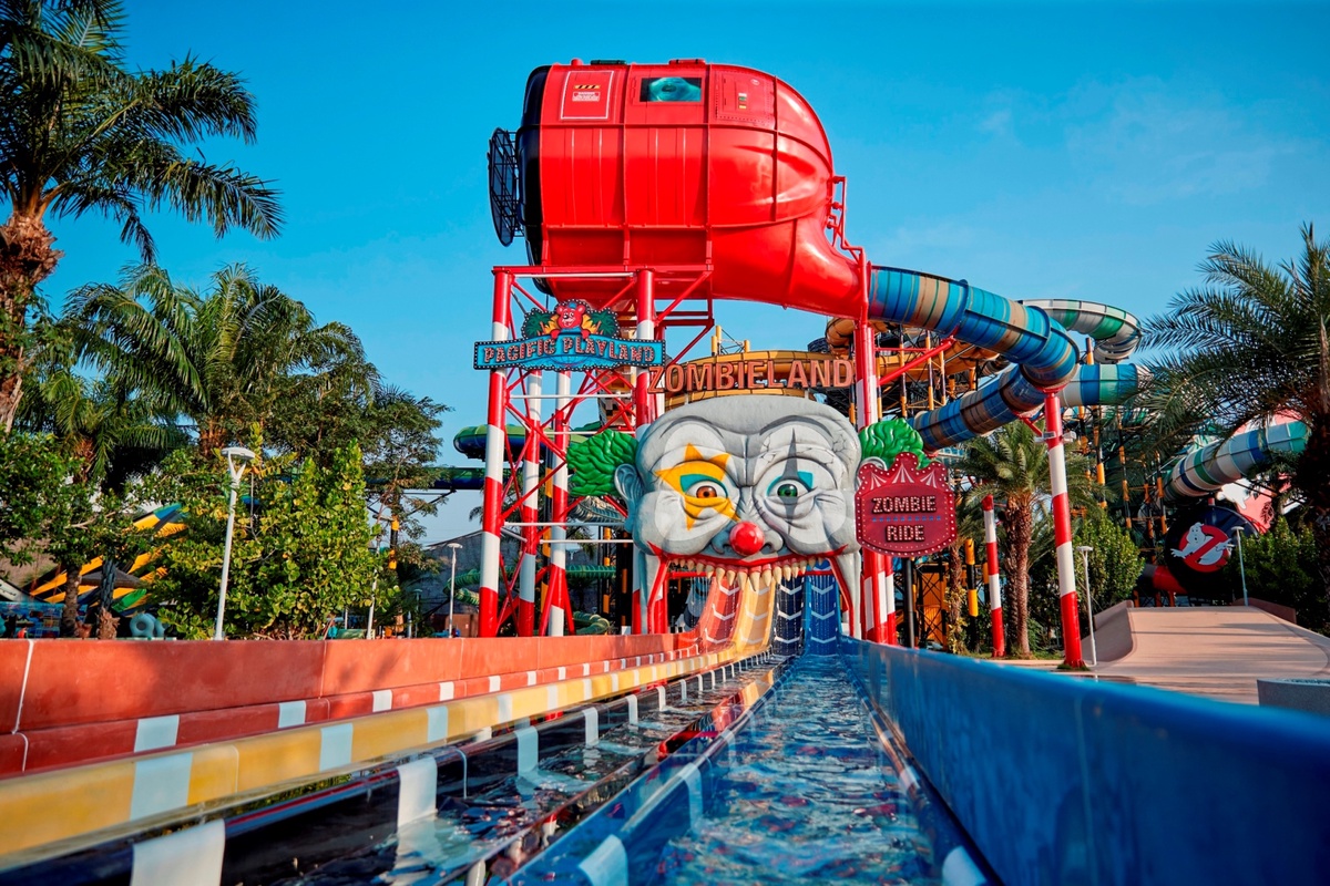 Coca-Cola and Columbia Pictures Aquaverse team up as the world's first Columbia Pictures theme waterpark opens in Pattaya!