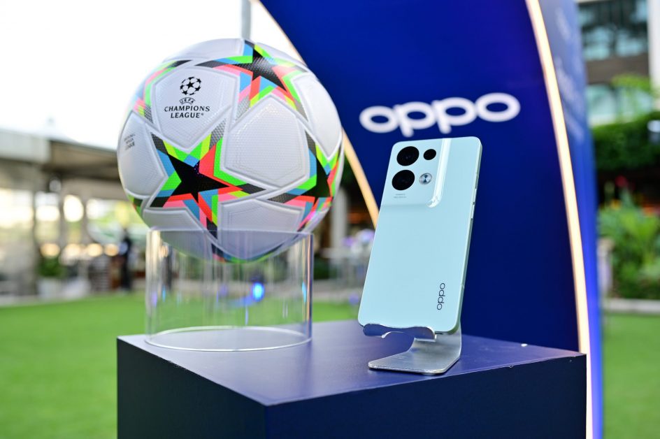 OPPO ผสานความร่วมมือระดับโลกกับ UEFA Champions League จัดงาน OPPO Reno8 Pro 5G x UCL The Portrait Night