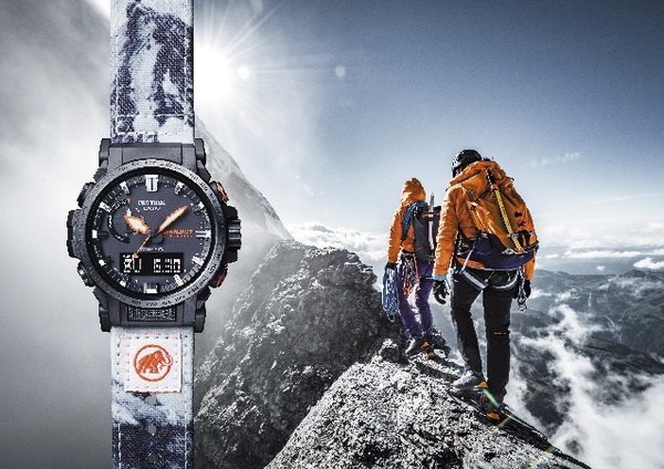 คาสิโอเปิดตัวนาฬิกา PRO TREK รุ่นใหม่ ในดีไซน์ร่วมกับแบรนด์ แมมมุท
