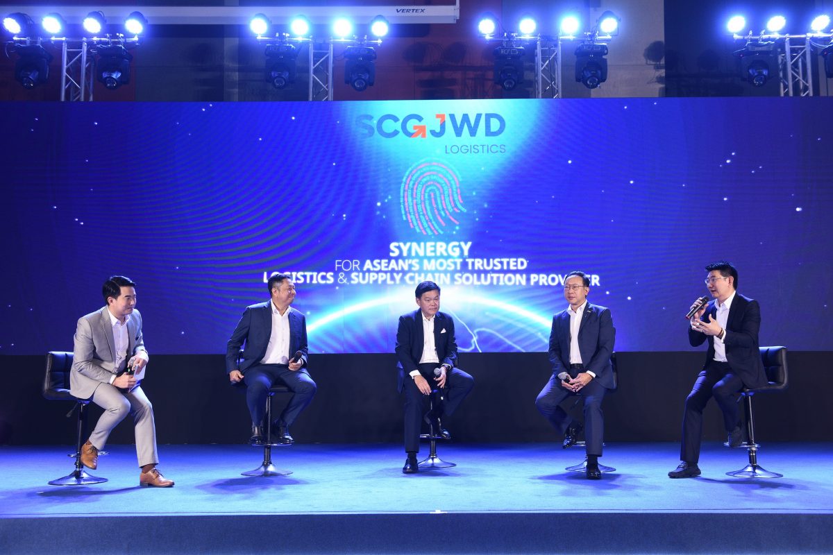 'SCGL' 'JWD' announce merger to combine strength to leverage regional business expansion Becoming ASEAN's largest integrated logistics and supply chain service provider