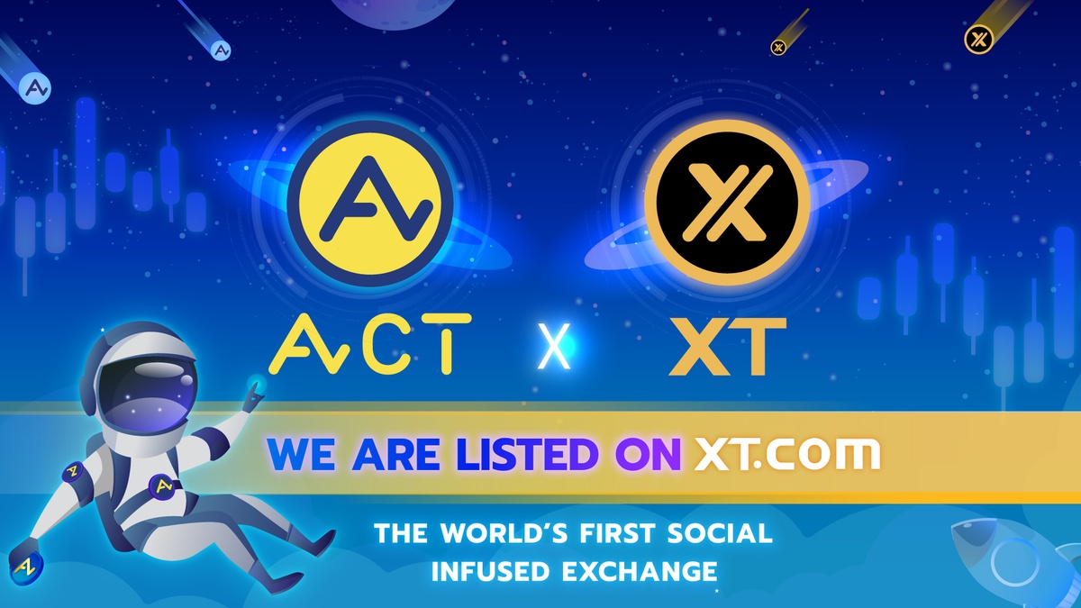 เหรียญ ACT ของไทยสุดเจ๋ง! ลิสต์ขึ้น XT.COM ขยายฐานสู่ตลาดโลก