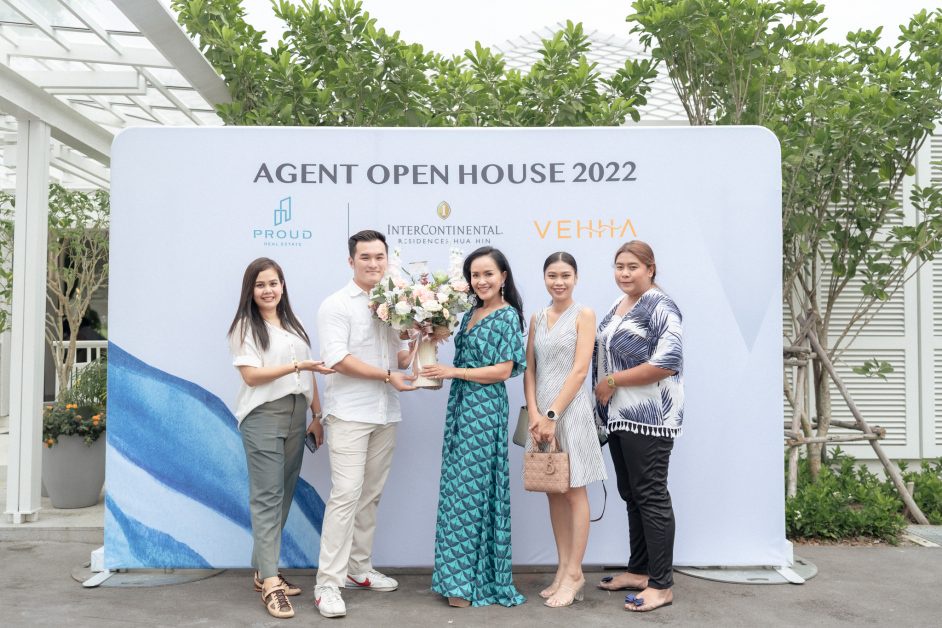 PROUD จัด AGENT OPEN HOUSE 2022 แนะนำโครงการลักชัวรี่ อินเตอร์คอนฯ เรสซิเดน และเวหา