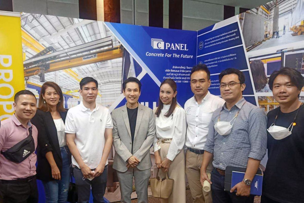 CPANEL ออกบูธให้ข้อมูลธุรกิจ Precast Concrete ในงาน mai FORUM 2022