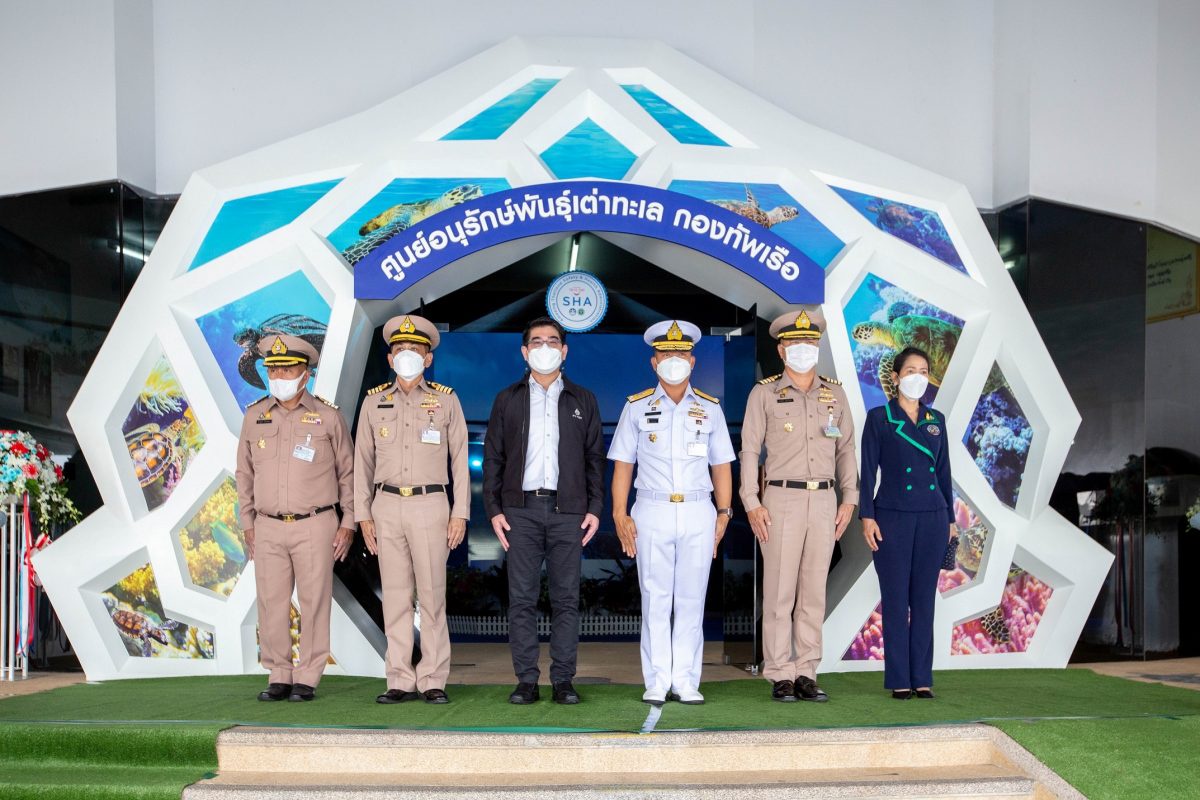 PTTEP renovates Sea Turtle Exhibition and Hatchery Building for the Royal Thai Navy Sea Turtle Conservation Center, Sattahip