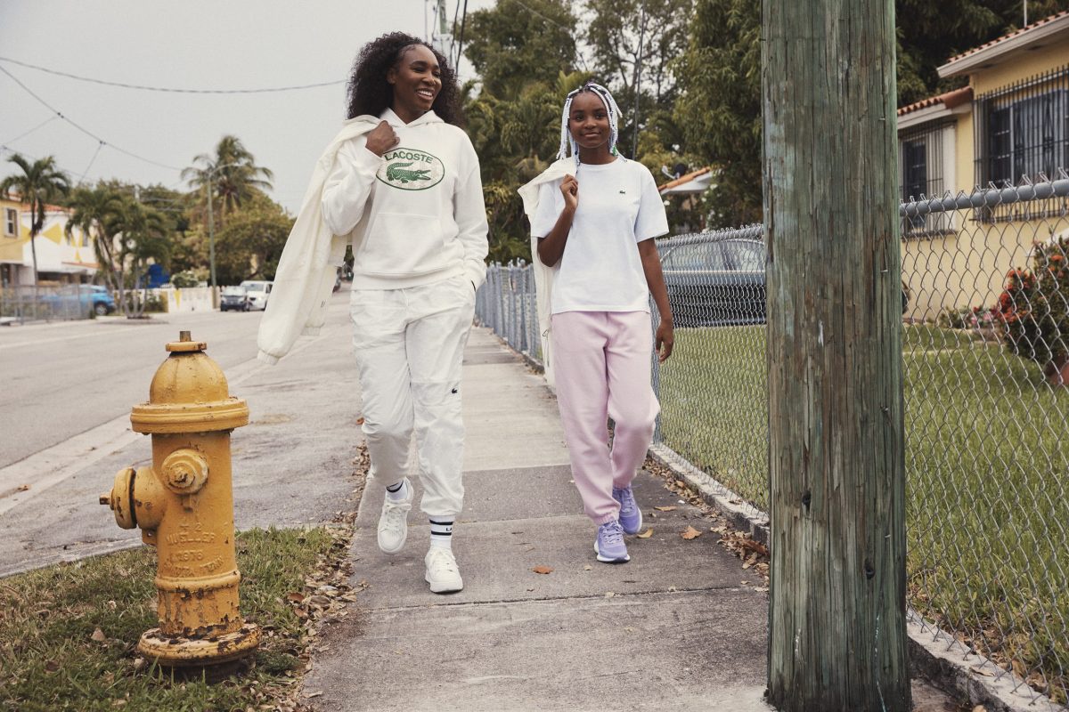 LACOSTE SPARKS THE NEXT UNEXPECTED ENCOUNTER, WITH VENUS WILLIAMS