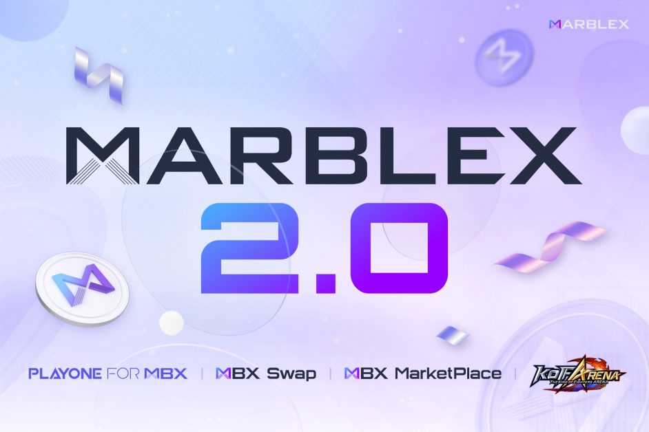MARBLEX เปิดให้บริการระบบนิเวศ MBX 2.0 พร้อมให้ผู้ใช้งานได้สัมผัส NFT Launchpad (Playone for MBX), SWAP Service, และ NFT MarketPlace แล้ววันนี้ !