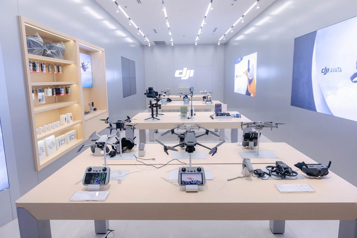 Newest DJI Experience Store opened at Fashion Island with a full range of DJI products to serve video content creators unleash their creativity