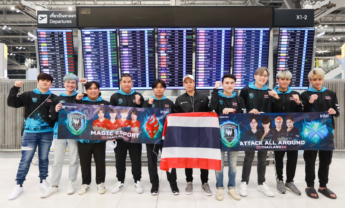 เอเซอร์ ส่ง 2 ทีมตัวแทนจากประเทศไทย Magic Esport และ Attack All Around ร่วมแข่งขันชิงชนะเลิศ Asia Pacific Predator League 2022 โตเกียว ประเทศญี่ปุ่น