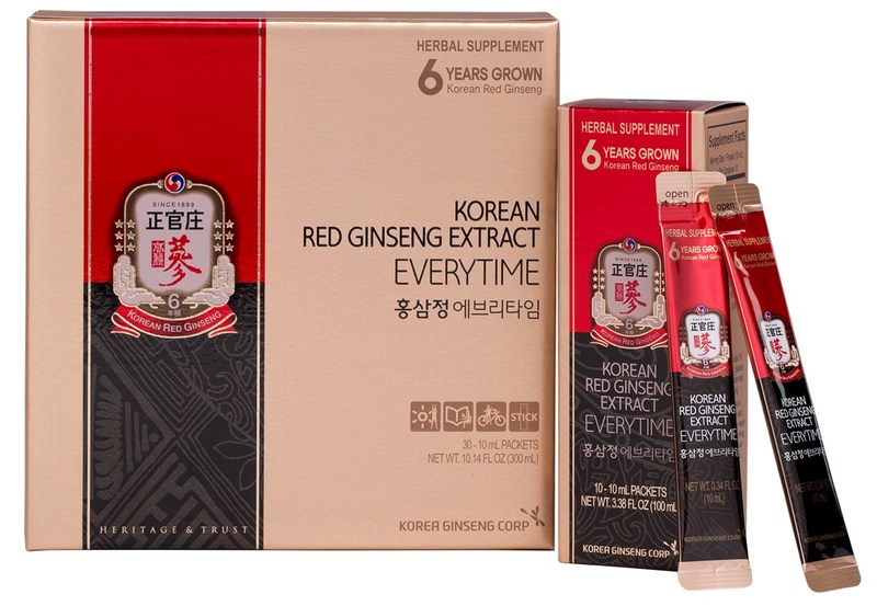 Red Ginseng Extract 'EVERYTIME' loved by all around the world - Easy consumption anywhere, anytime
