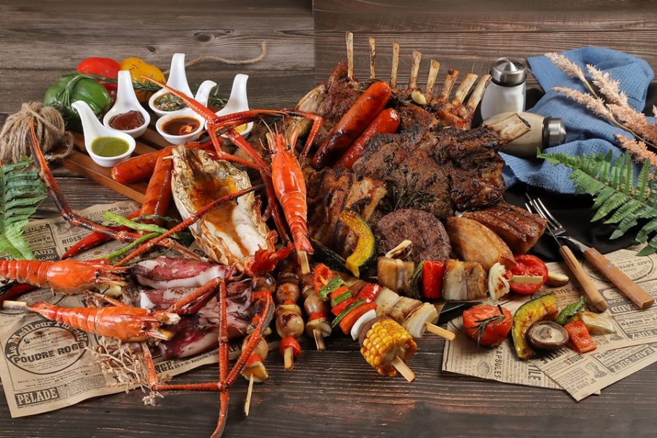 IMPACT Lakefront proudly presents delicacies for BBQ lovers including Camping Set (1,499 baht/person) and a la carte menu items with price ranging from 99 - 4,999 baht