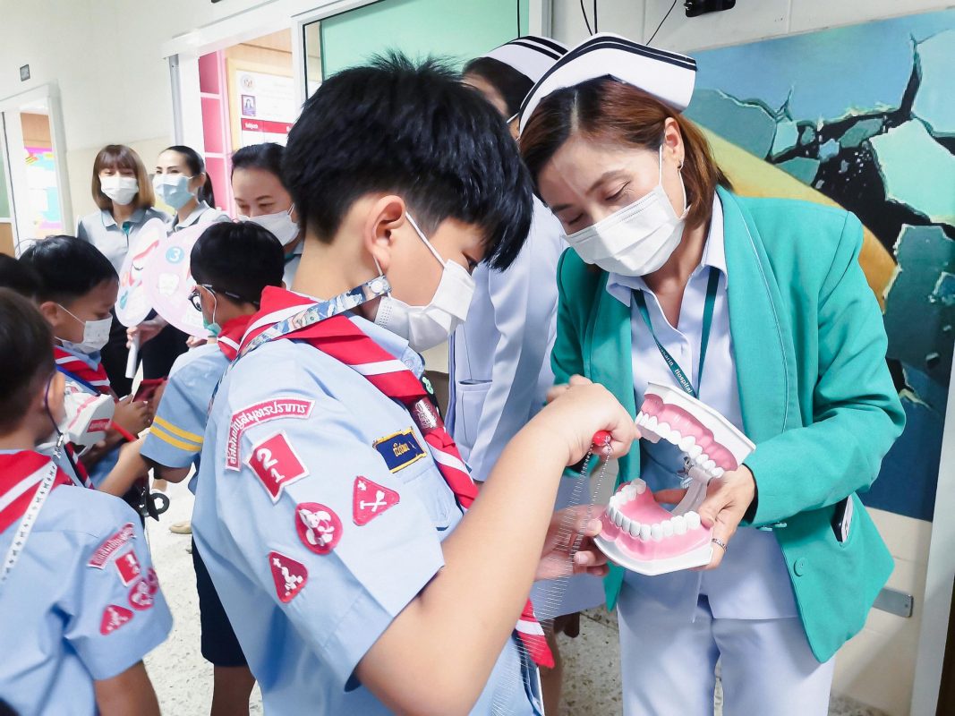 รพ.ไทยนครินทร์ จัดกิจกรรม 'ส่งเสริมสุขอนามัยในโรงเรียน' ให้กับ น้องๆ รร.อัสสัมชัญสมุทรปราการ