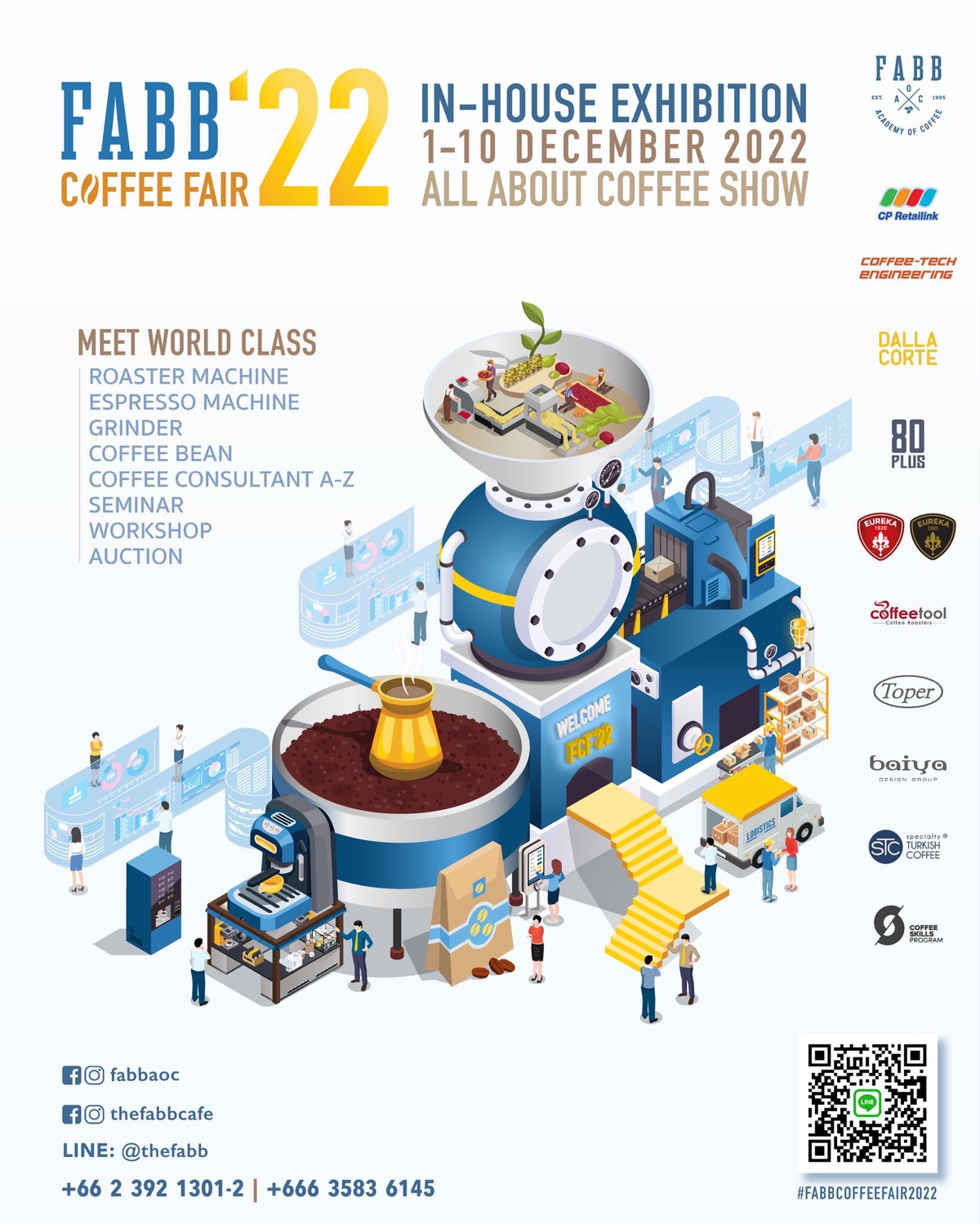 นานทีปีหน คนกาแฟจะพลาดได้ไง FABB Coffee Fair 2022 งานแฟร์ในแบบ In-house Exhibition รวม 12 กิจกรรมดีๆ สำหรับคนรักกาแฟตัวจริง!