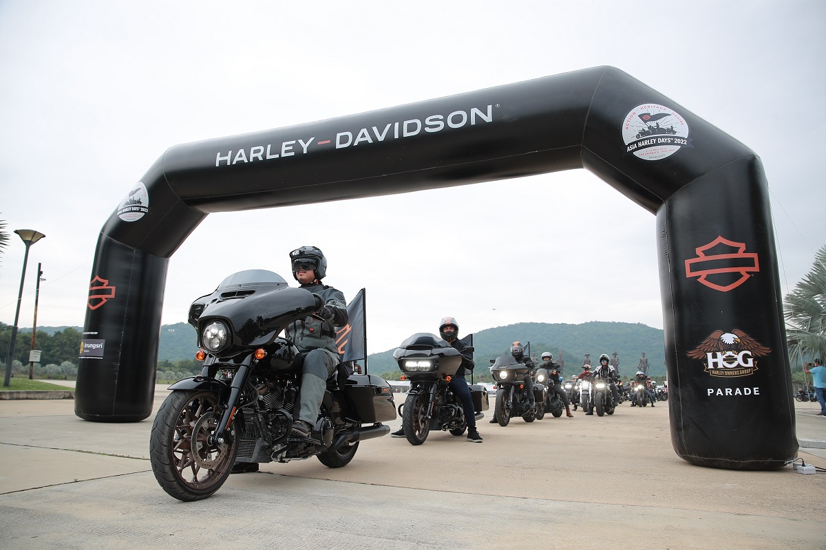 HARLEY-DAVIDSON(R) ประสบความสำเร็จอย่างเต็มพิกัด กับเทศกาล Asia Harley Days(R) ณ หาดชะอำ จังหวัดเพชรบุรี