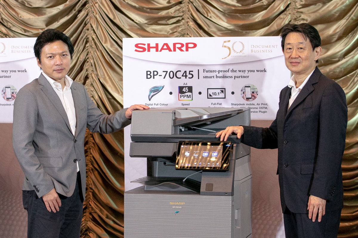 Sharp celebrates the 50th anniversary, with aiming to increase market share by 10%
