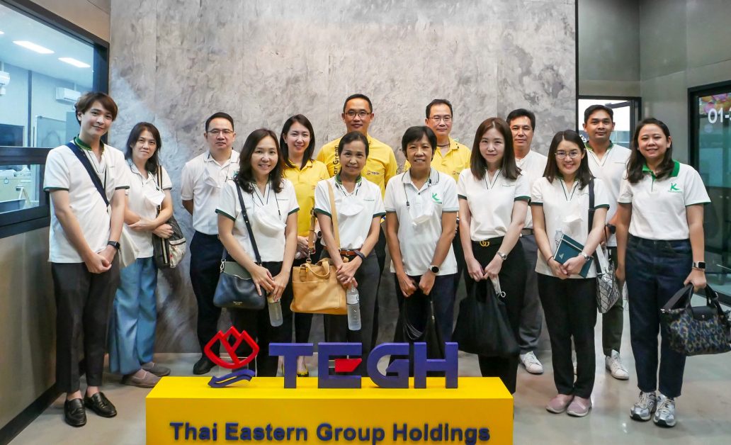 TEGH ต้อนรับ คณะผู้บริหารแบงก์กสิกรไทย