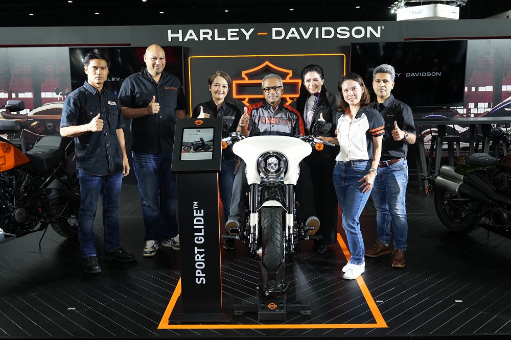 HARLEY-DAVIDSON(R) ยกขบวนจัดแสดงรถมอเตอร์ไซค์รุ่นปี 2022 ณ งานมหกรรมยานยนต์ ครั้งที่ 39