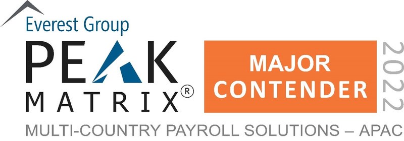 BIPO Recognised as a Major Contender in Everest Group's Multi-country Payroll (MCP) Solutions PEAK Matrix(R) Assessment 2022