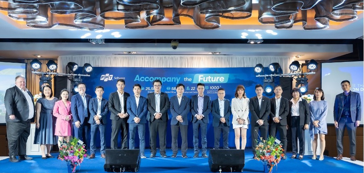 FPT Software เปิดสำนักงานใหม่ ใจกลางย่านธุรกิจ พร้อมจัดงานกาล่าดินเนอร์เพื่อแทนคำขอบคุณแก่ลูกค้า เน้นเจาะกลุ่มเป้าหมายบริษัทไอทีระดับท็อป 30 ของประเทศไทย