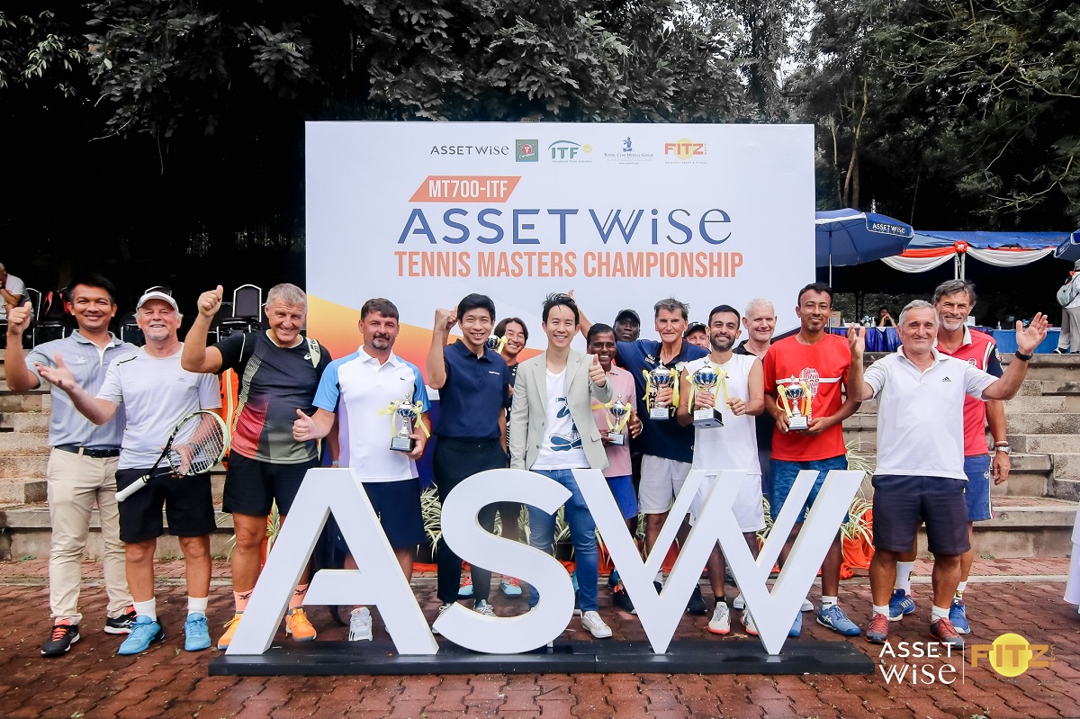 AssetWise Tennis Masters Championship ต้อนรับนักเทสนิสทั่วโลก ประชันฝีมือในแมตช์สุดมันส์