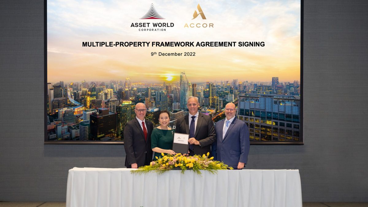AWC and Accor sign the first strategic multiple-property framework agreement to develop hotels with more than 1,000 room keys
