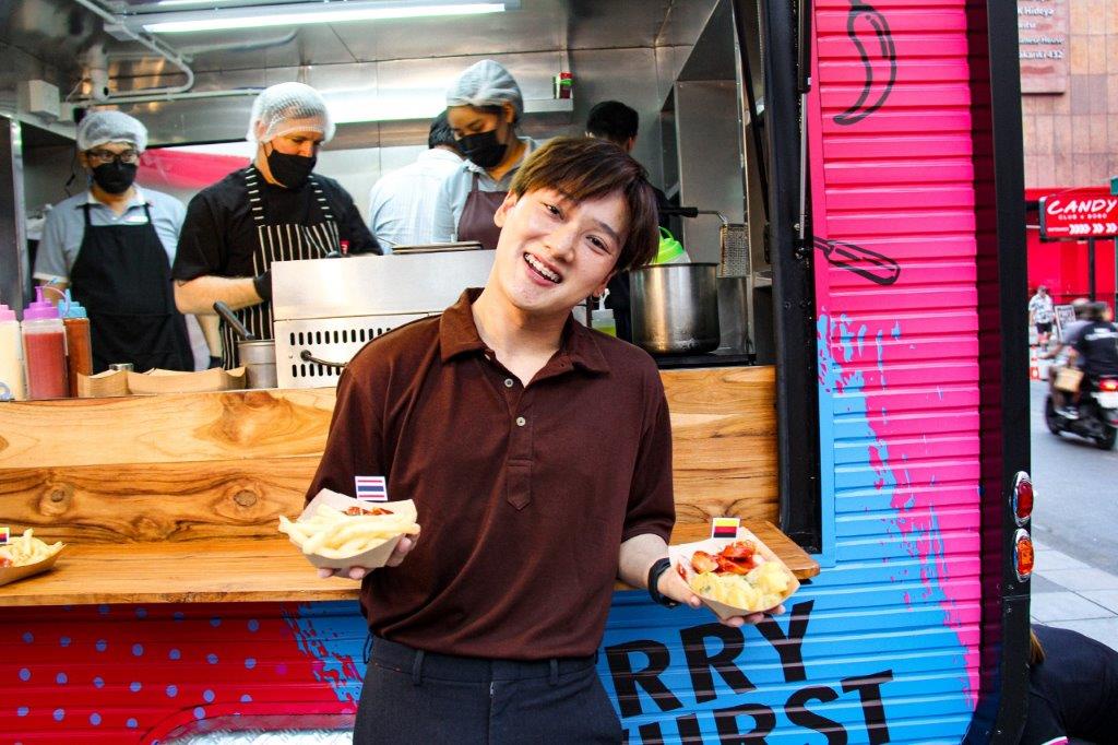 Aloft Bangkok launches 'Re:fuel On Wheels' food truck selling famous German Street Food Currywurst with a Thai twist