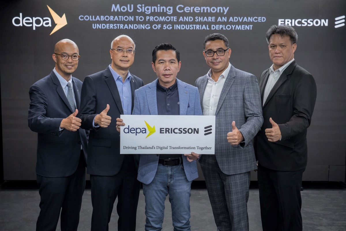 Ericsson depa Join Forces to Drive 5G Digital Transformation in Thailand
