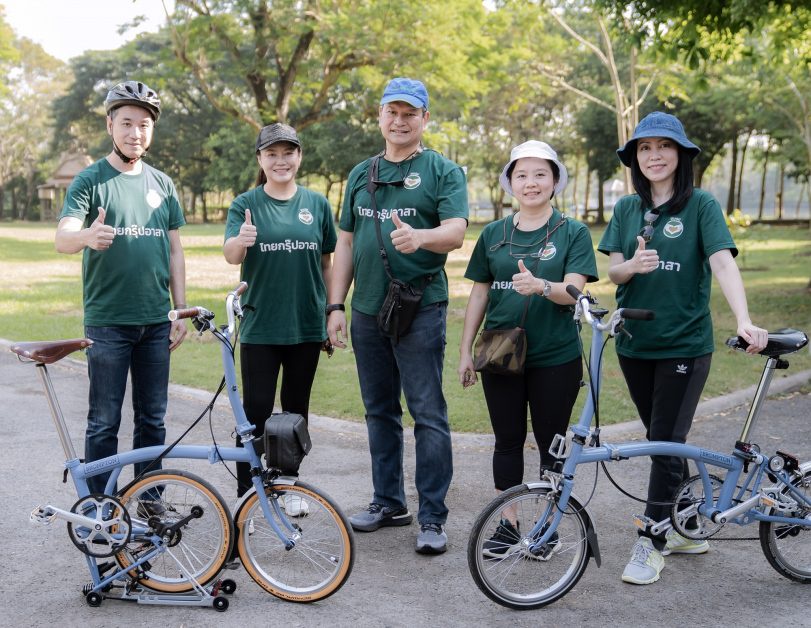 ไทยกรุ๊ป โฮลดิ้งส์ จัดกิจกรรม Healthy Wealthy Living Club เชิญชวนพนักงานร่วมปั่นจักรยานเพื่อสุขภาพ ที่คุ้งบางกะเจ้า