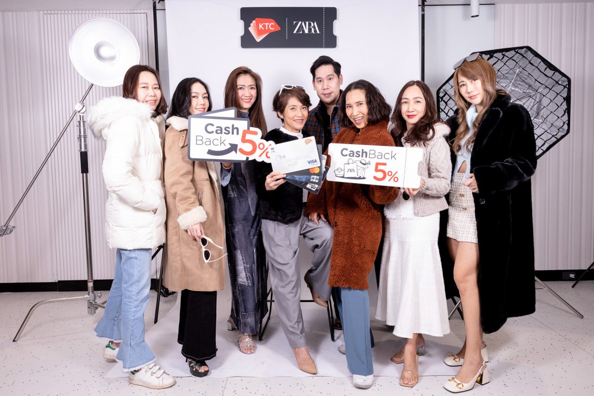KTC Holds KTC ZARA Day. Staff Enjoy Taking Photos to Promote Shop at ZARA and its Sister Brands, Get 5% Cash Back until the End of 2023