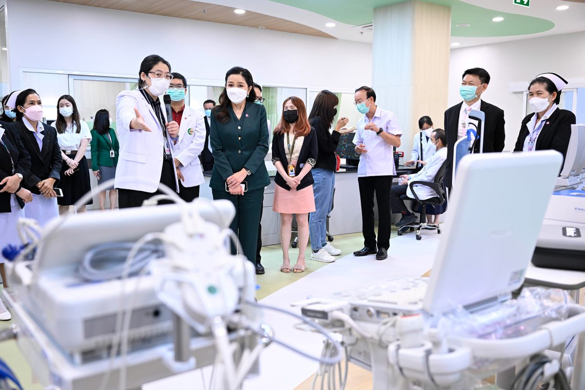 กสิกรไทยสนับสนุนสร้างหอผู้ป่วยวิกฤตศัลยกรรมหัวใจฯ พร้อมครุภัณฑ์ทางการแพทย์ให้แก่ รพ.สระบุรี
