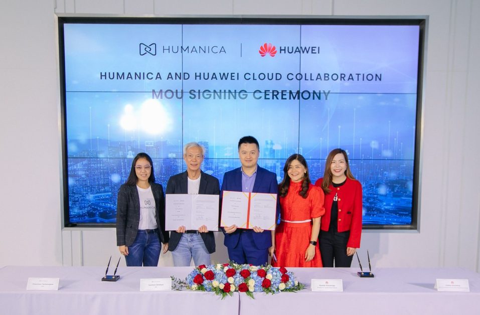 Huawei Thailand and Humanica enter Technology Collaboration Partnership