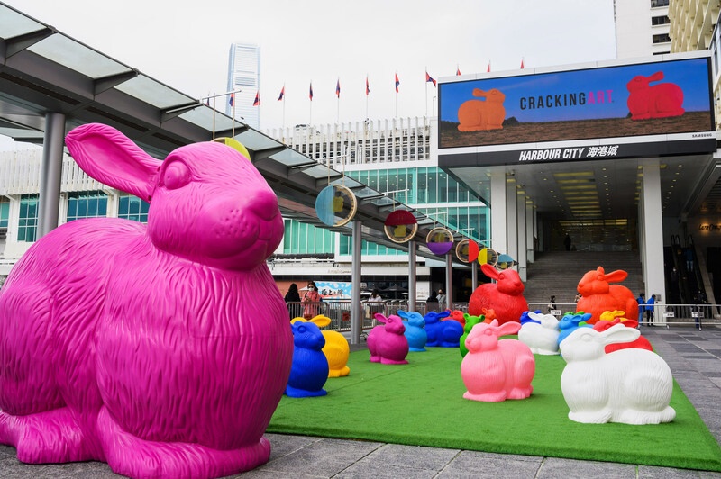 Harbour City Shopping Mall Hosts Cracking Art Eco-public Art Exhibition in Hong Kong for The First Time