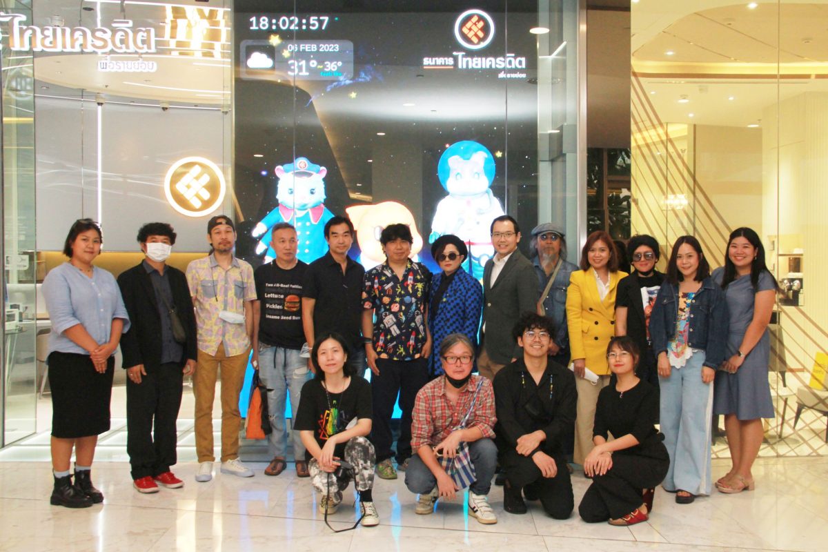 ธนาคารไทยเครดิตจับมือศิลปินดัง เปิดตัว 3 คาแรกเตอร์การ์ตูนสุดน่ารัก สร้างสีสันบนจออินเทอร์แอกทีฟสาขาเอ็มควอเทียร์ ในงาน Thai Credit X YUREE