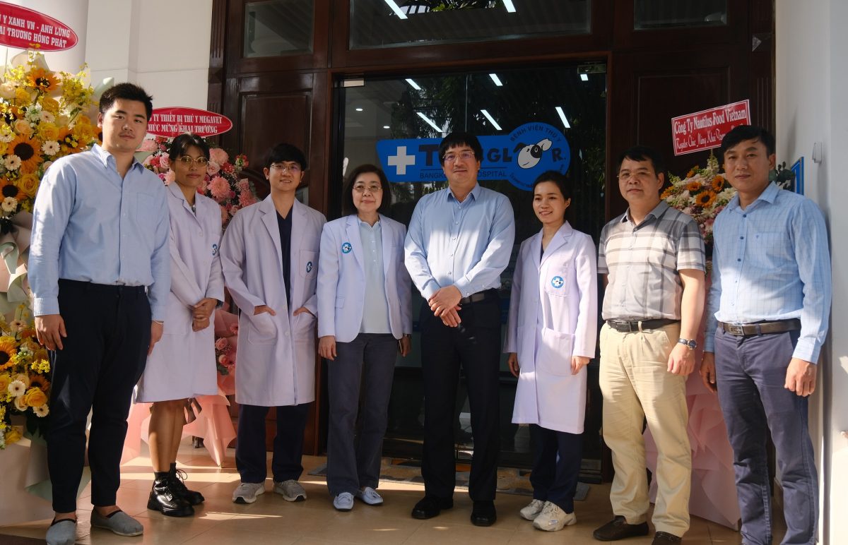 รพส.ทองหล่อ บุกตลาดเวียดนาม ร่วมทุนเครือ Greengroup จัดตั้งโรงพยาบาลสัตว์แห่งใหม่ สาขาโฮจิมินจ์