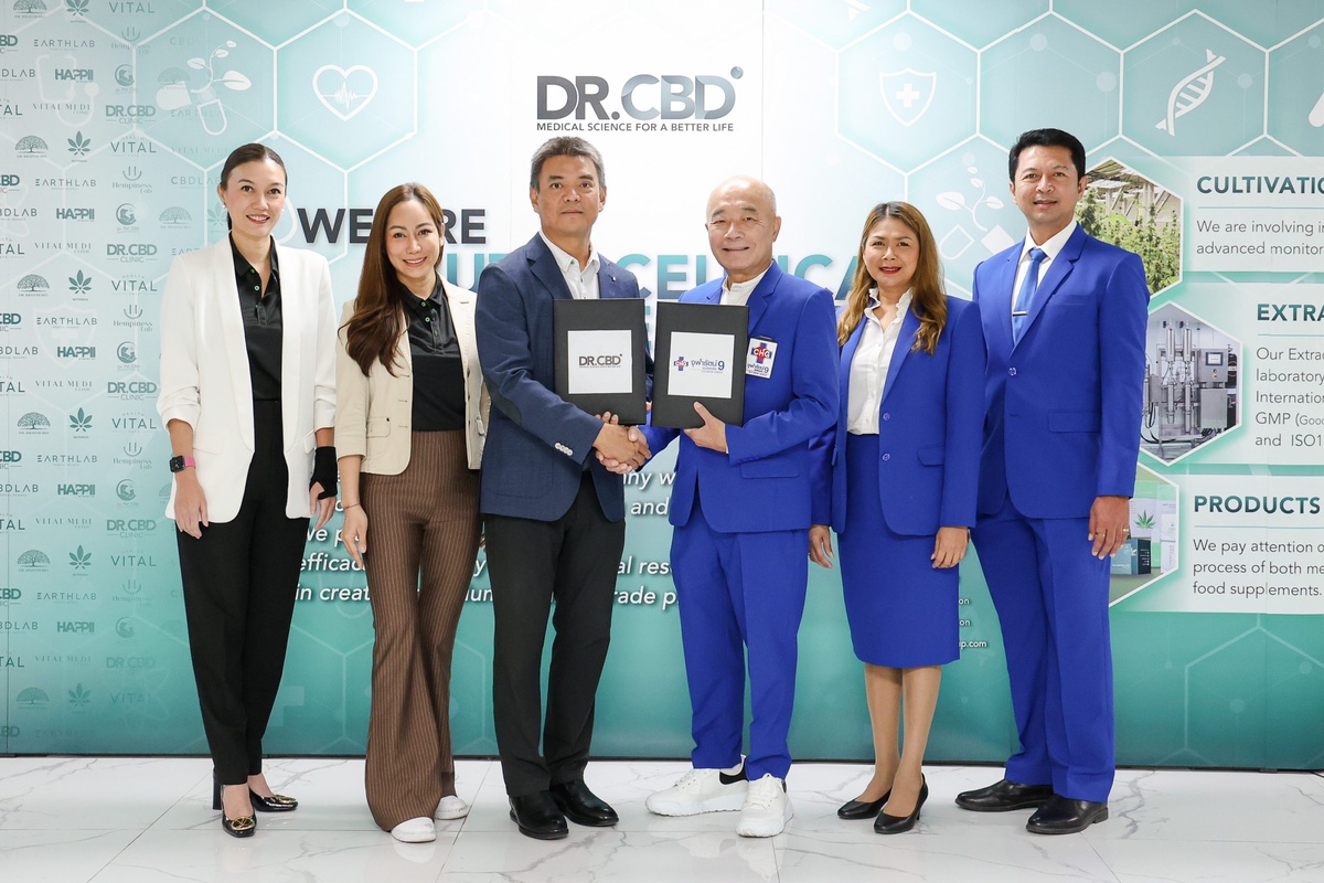 ก้าวสำคัญของวงการแพทย์และสมุนไพรไทย ดร.ซีบีดี (Dr.CBD) จับมือ โรงพยาบาลจุฬารัตน์ 9 แอร์พอร์ต ร่วมมือด้านงานวิจัยนวัตกรรม ผลิตภัณฑ์ทางด้านกัญชง